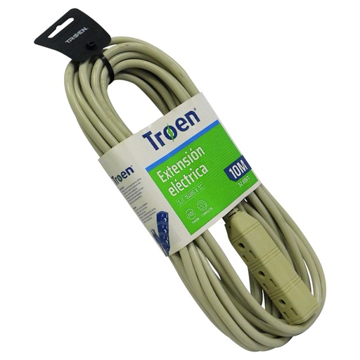 [8402] EXTENSION ELECTRICA 32FT 3 TOMAS TROEN