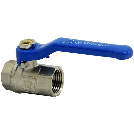 [8531] VALVULA 1/2" CROMADA GRIVEN