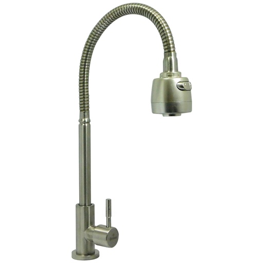 [8538] GRIFERIA PARA FREGADERO CUELLO FLEXIBLE GRIVEN