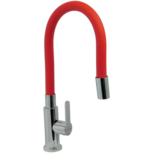 [8541] GRIFERIA PARA FREGADERO INDIVIDUAL ROJO GRIVEN