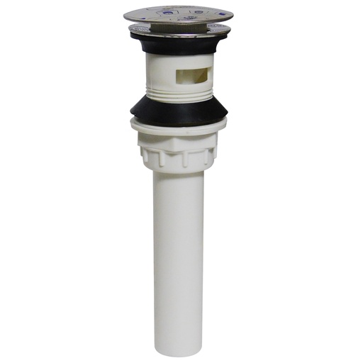 [8544] DESAGUE PARA LAVAMANOS 1 1/4" X 8" PUSH METALICO GRIVEN