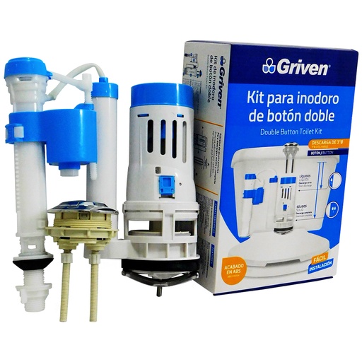 [8546] HERRAJE PARA W.C DE BOTON DOBLE GRIVEN