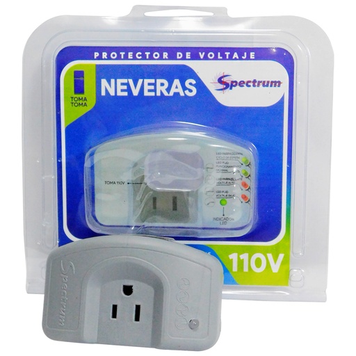 [8547] PROTECTOR DE VOLTAJE 110V PARA NEVERA SPECTRUM