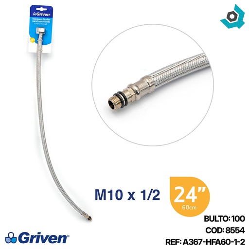 [8554] MANGUERA PARA GRIFERIA MONOMANDO GRIVEN