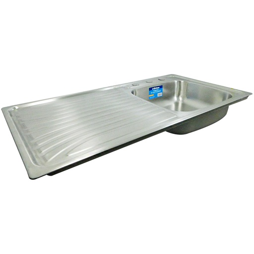 [8564] FREGADERO INDIVIDUAL 42 X 35 CM CON ESCURRIDOR GRIVEN