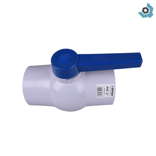 [8566] VALVULA 4" DE PVC CON ROSCA GRIVEN