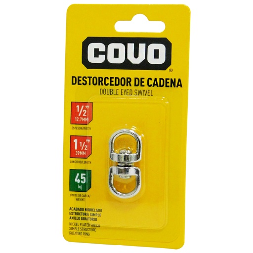 [8643] DESTORCEDOR DE CADENA 1 1/2" COVO