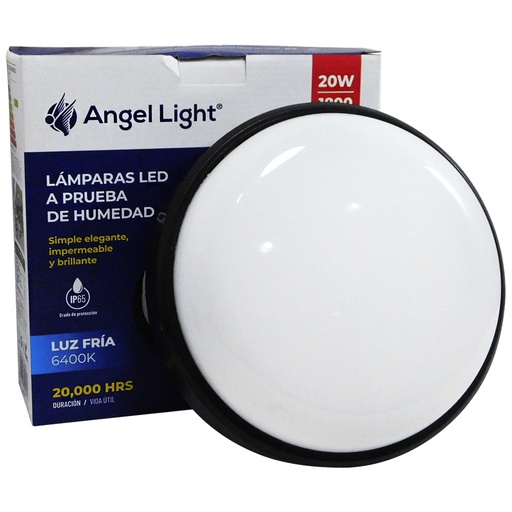 [8673] LAMPARA LED SUPERFICIAL 20W ANTIHUMEDAD ANGEL LIGHT