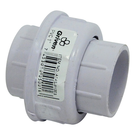 [8674] UNION UNIVERSARL 1" DE PVC SIN ROSCA GRIVEN