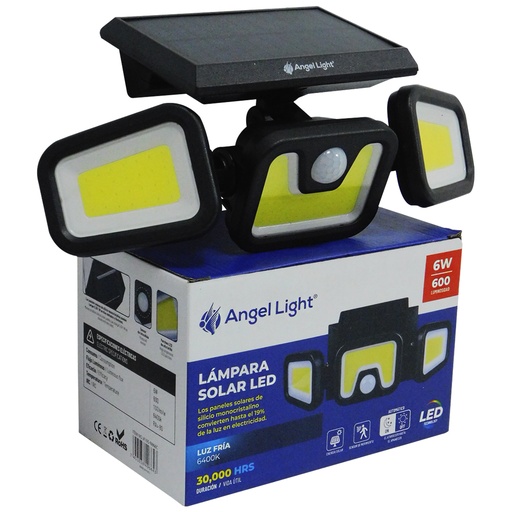 [8686] LAMPARA LED SOLAR 6W DEFORMABLE ANGEL LIGHT