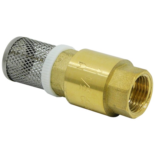 [8727] CHEQUE 1/2" DE BRONCE CON CANAL GRIVEN