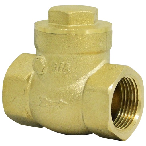 [8728] CHEQUE 3/4" DE BRONCE TIPO T GRIVEN