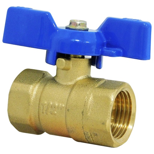[8761] VALVULA 1/2" DE BRONCE ROSCADA GRIVEN