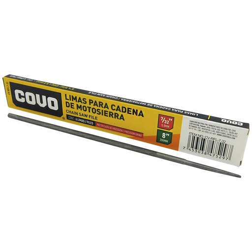 [8780] LIMA PARA CADENA DE MOTOSIERRA 7/32" COVO