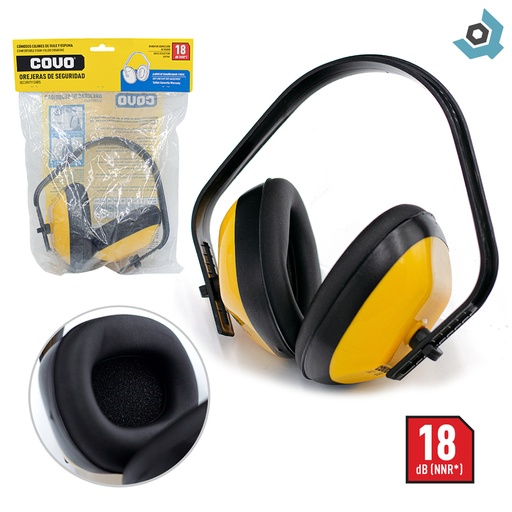 [8825] OREJERAS DE SEGURIDAD 18DB COVO