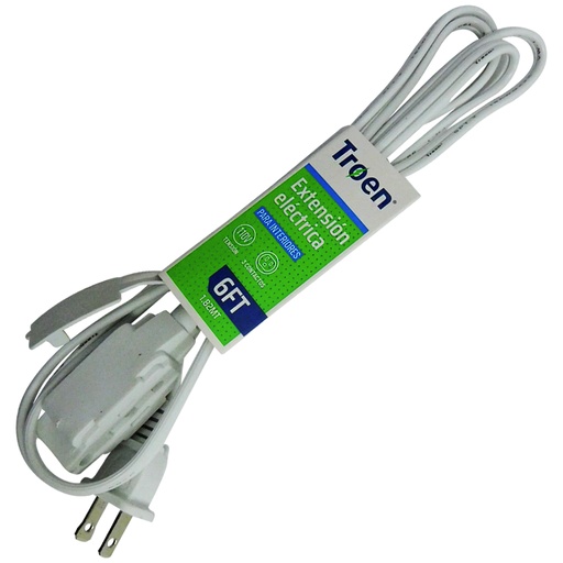 [8867] EXTENSION ELECTRICA 6FT 3 TOMAS TROEN