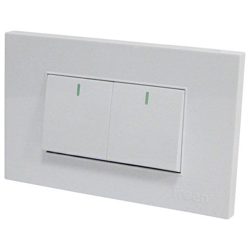 [8873] APAGADOR DOBLE BLANCO TROEN