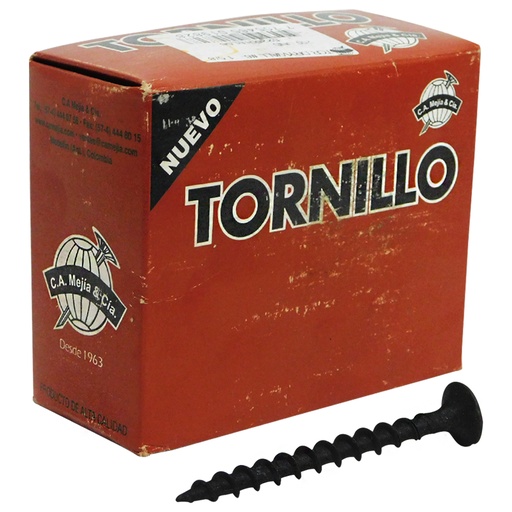 [8899] TORNILLO DRYWALL #6 X 1 5/8" ROSCA GRUESA MEJIA
