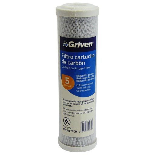 [8922] FILTRO DE CARBON ACTIVADO GRANULADO GRIVEN