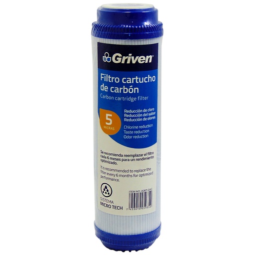 [8924] FILTRO DE CARBON ACTIVADO GRANULADO GRIVEN