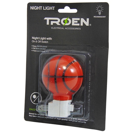 [8928] LAMPARA INCANDESCENTE 7W DE PARED TROEN