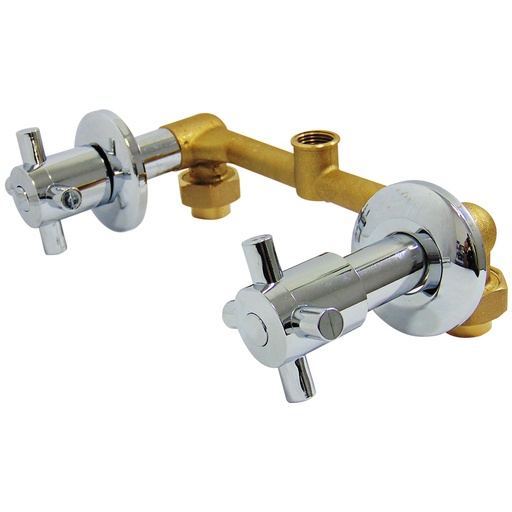 [8967] LLAVE DOBLE 1/2" PARA DUCHA GRIVEN