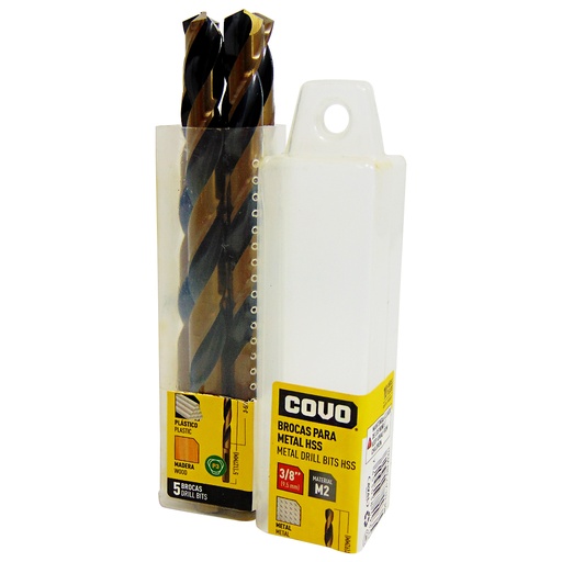 [9127] MECHAS PARA METAL 3/8" HSS COVO