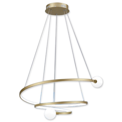[9176] LAMPARA LED COLGANTE 66W ESPIRAL ANGEL LIGHT