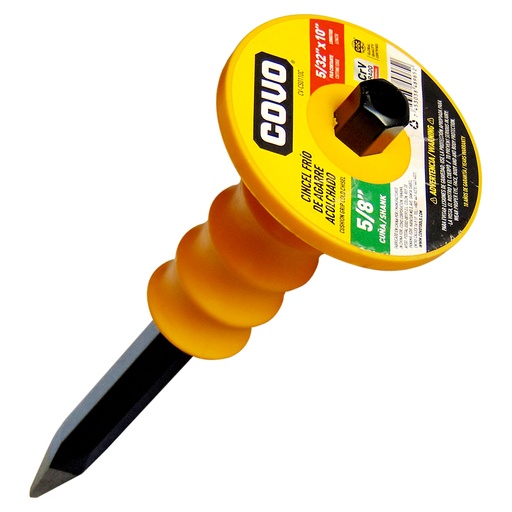 [9223] CINCEL FRIO 5/8" X 10" PUNTA TRIANGULAR COVO