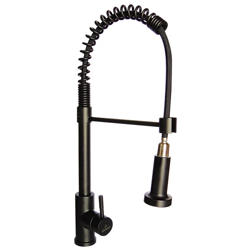 [9227] GRIFERIA PARA FREGADERO MONOMANDO NEGRO MATE GRIVEN BLACK