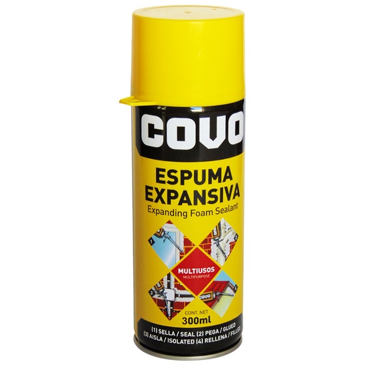 [9229] SELLADOR ESPUMA EXPANSIVA 300ML COVO