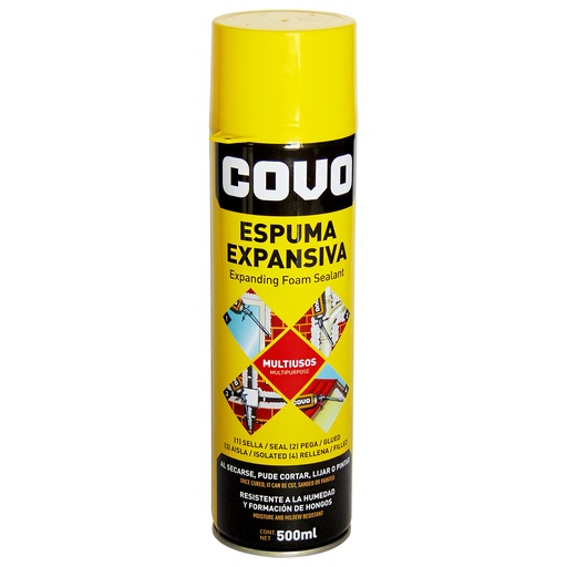 [9231] SELLADOR ESPUMA EXPANSIVA 500ML COVO