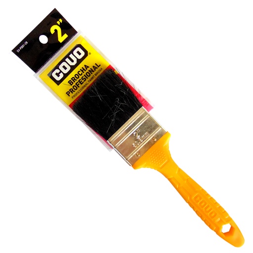 [9317] BROCHA 2" CERDAS NATURALES NEGRAS COVO