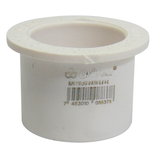 [9418] REDUCCION BUSHING 1/2" X 3/4" PVC SCH 40 GRIVEN