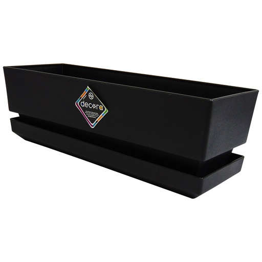 [9459] MATERO Y PLATO PP ART REC TEX L30 NEGRO DP