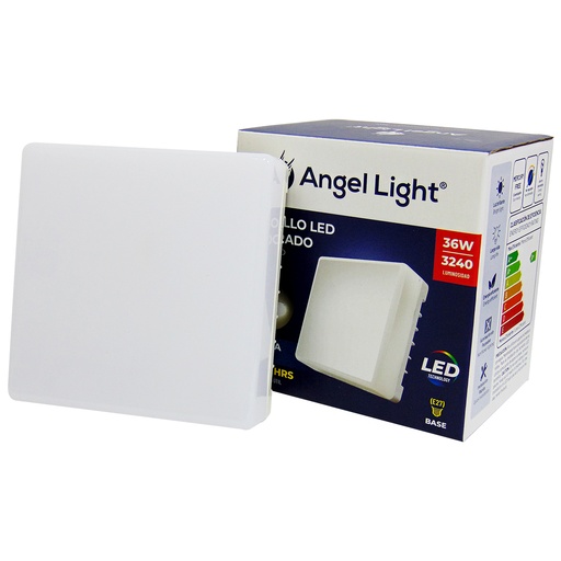 [9481] BOMBILLO LED 36W CUADRADO ROSCA E27 ANGEL LIGHT