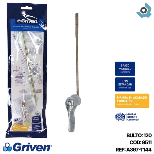 [9511] BALANCIN PARA TANQUE DE INODORO GRIVEN