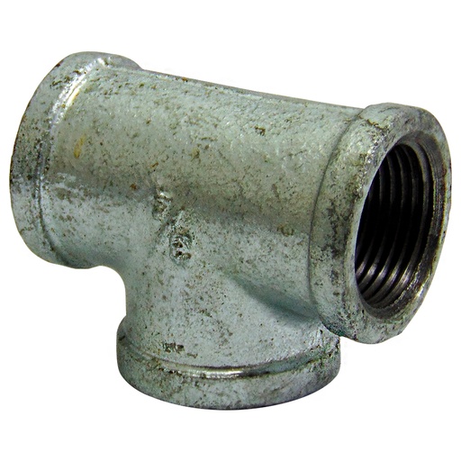 [9512] TEE 3/4" DE ACERO GALVANIZADO SENCILLA HR GRIVEN