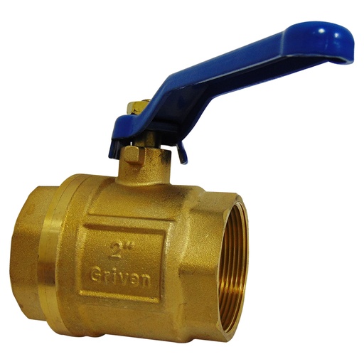 [9518] VALVULA 2" DE BRONCE DE ESFERA GRIVEN