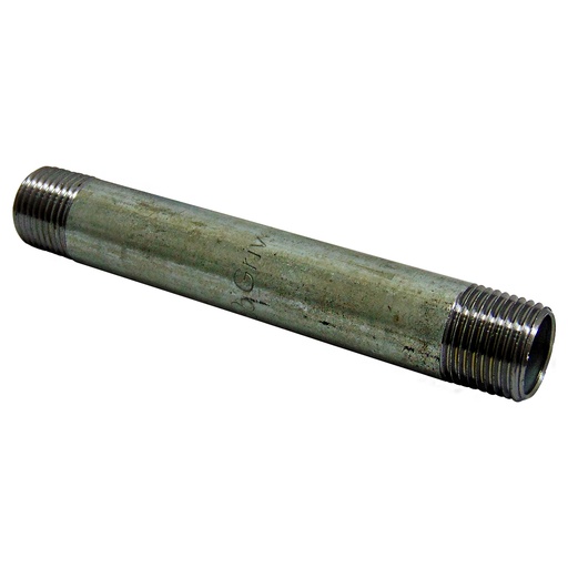 [9527] NIPLE 1/2" X 5" DE ACERO GALVANIZADO GRIVEN