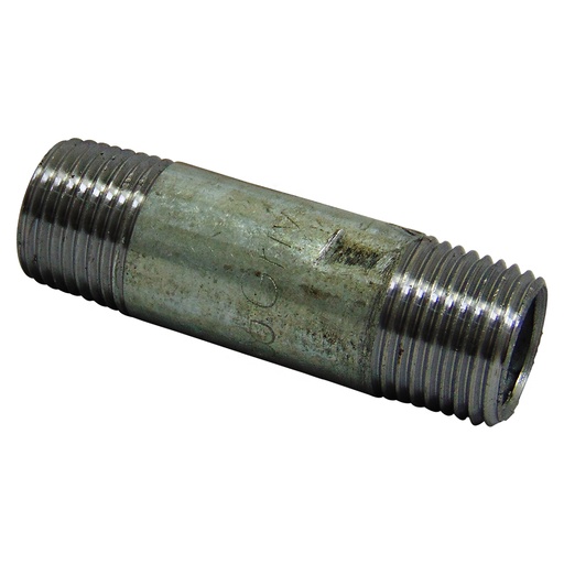 [9530] NIPLE 1/2" X 2 1/2" DE ACERO GALVANIZADO GRIVEN