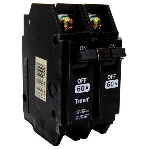 [9657] BREAKER SUPERFICIAL 2P X 60AMP TROEN