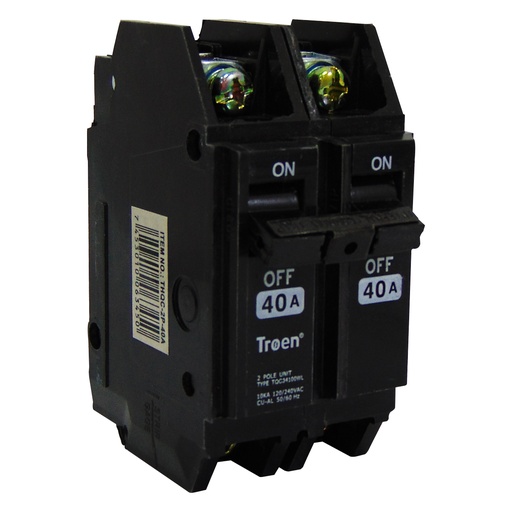 [9659] BREAKER SUPERFICIAL 2P X 40AMP TROEN