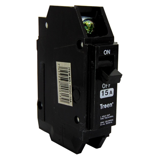 [9663] BREAKER SUPERFICIAL 1P X 15AMP TROEN