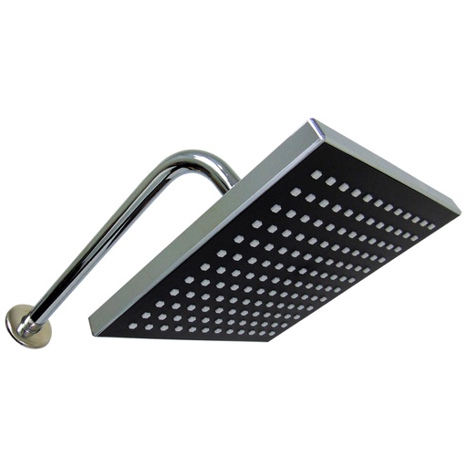 [9679] REGADERA PARA BANO 8" CUADRADA CROMADA GRIVEN