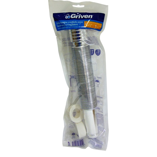 [9684] SIFON PARA FREGADERO O LAVAMANOS 1 1/2" - 1 1/4" GRIVEN