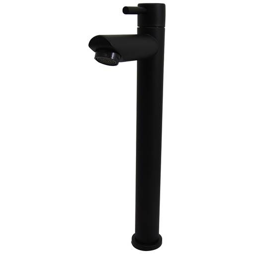 [9692] GRIFERIA PARA LAVAMANOS INDIVIDUAL CUELLO ALTO GRIVEN BLACK