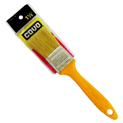 [9773] BROCHA 1.5" CERDAS BLANCAS COVO