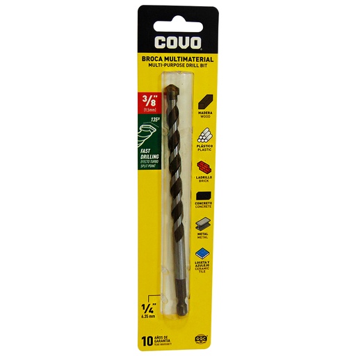 [9778] MECHA 3/8" MULTIMATERIAL COVO