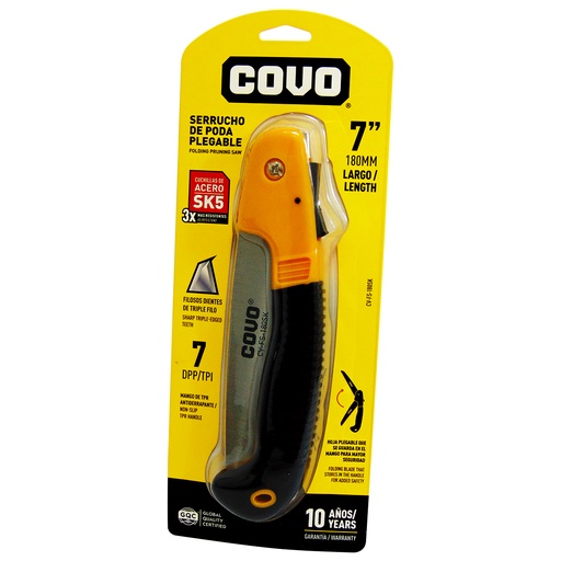 [9781] SERRUCHO 7" DE PODAR PLEGABLE COVO